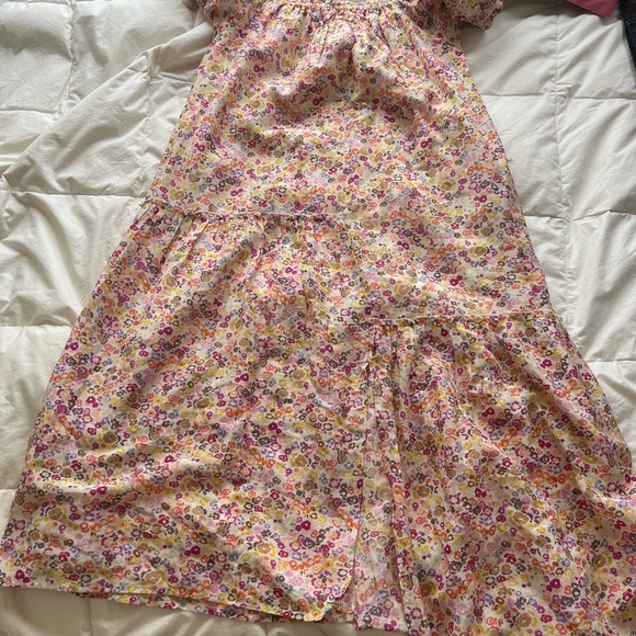 Apiece Apart Floral Puff Sleeve Maxi Dress - Picture 10 of 15